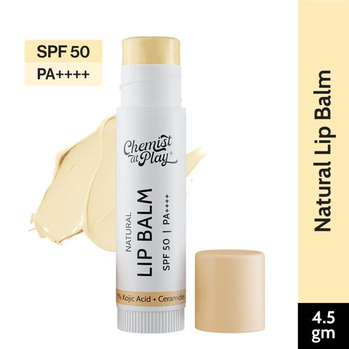 Chemist At Play Lip Balm SPF 50 Brightens & Repairs Chapped Lips 24HR Moisture