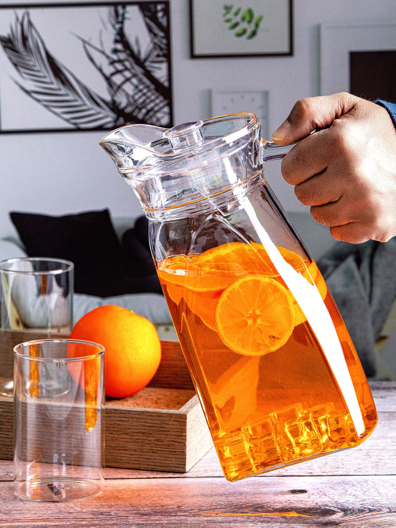 Buy Goodhomes Glass Beverage Serving Jug Online