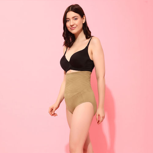 Buy Tummy Tucker With Silicon Grips in Nude-Coloured Online India