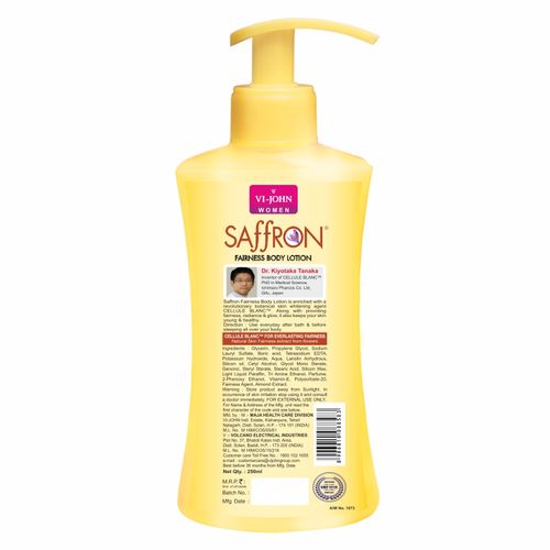 VI-JOHN Saffron Body Lotion Milk & Almond: Buy VI-JOHN ...