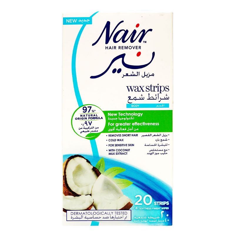 Nair Coconut Body Wax Strips Buy Nair Coconut Body Wax Strips Online