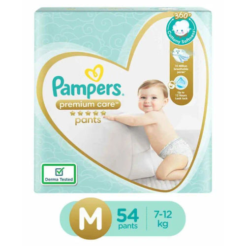 Buy Pampers Premium Care Pants Diapers, Medium Online