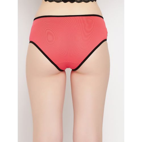 Buy Clovia Polyamide Medium Waist Outer Elastic Hipster Panty Online