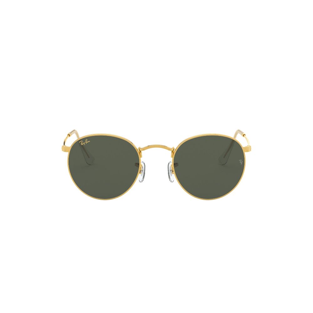 Buy Ray-Ban 0RB3447 Bottle Green Round Sunglasses (53 mm) Online