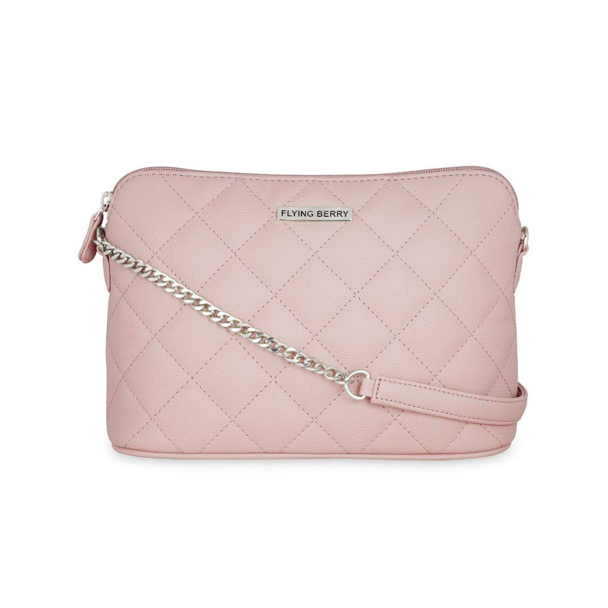 FLYING BERRY Womens Mauve Sling Bag