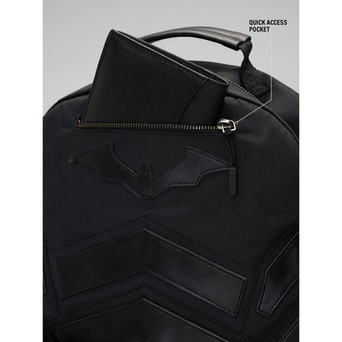 Buy The Souled Store Official Batman Gotham Gear Black Backpack Online