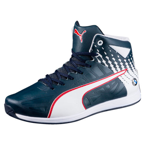 Buy Puma Navy Blue BMW M MotorsportS evoSpeed Mid Sneakers (UK