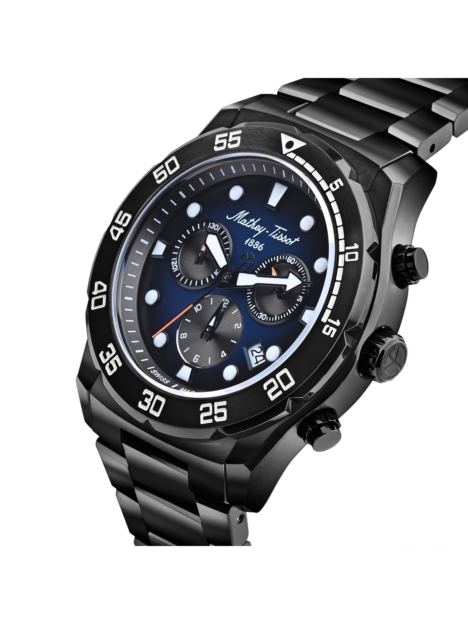 Buy Mathey-Tissot Swiss Made Bolton II Quartz Multicolour Dial