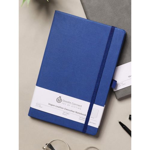 Buy Doodle Collection A5 Undated Vegan Leather Notebook and