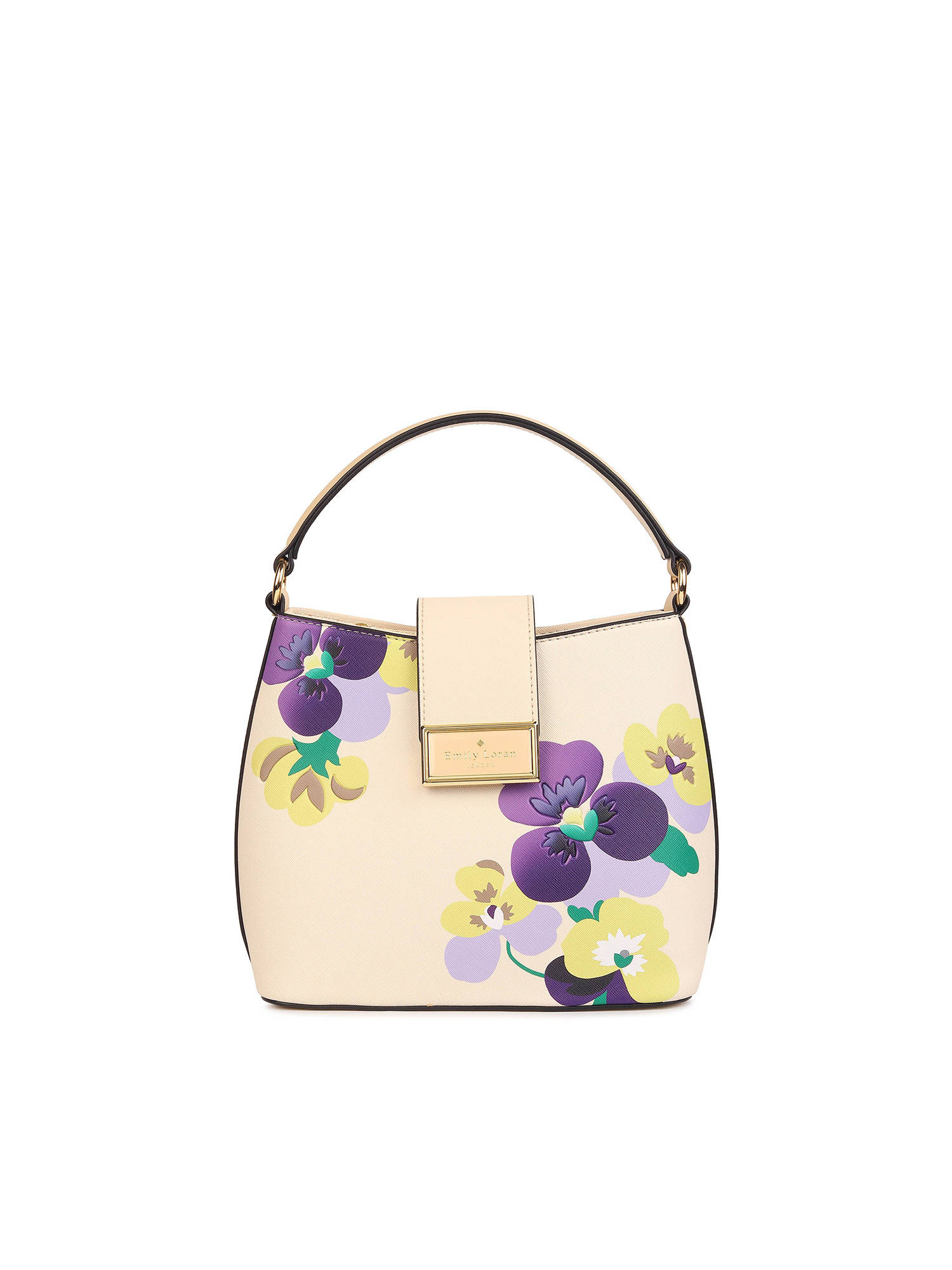 TREASO CLOSET Viola Grace Hand Bag - Beige