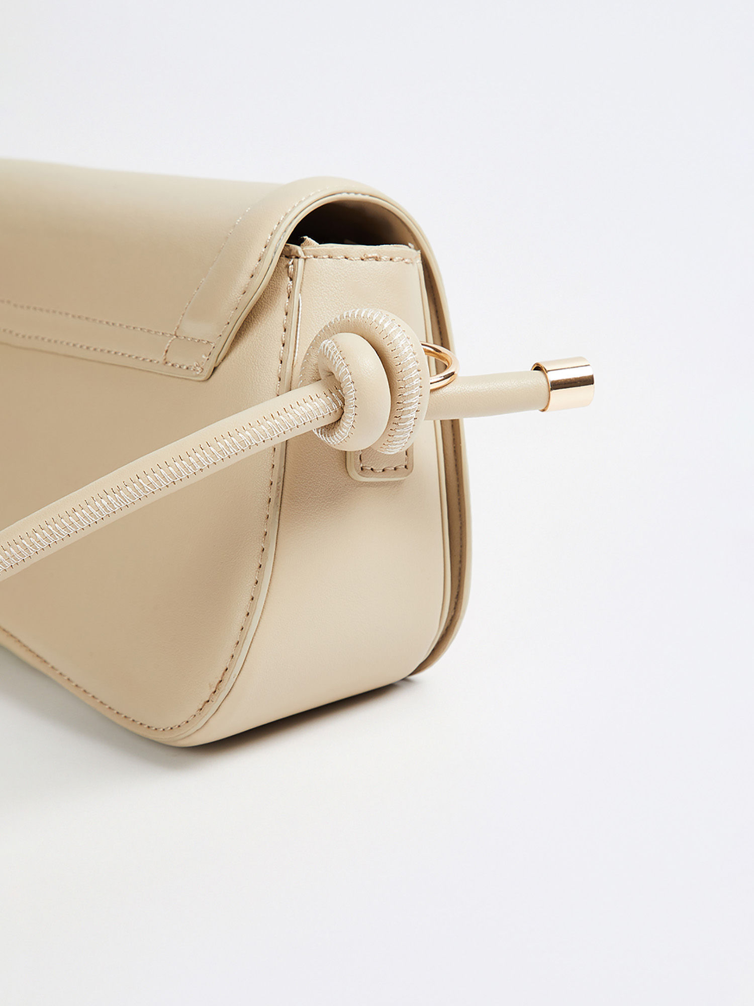 【somi】VAKT.SHOULDER/BEIGE Buy max Women Solid Shoulder Bag Online