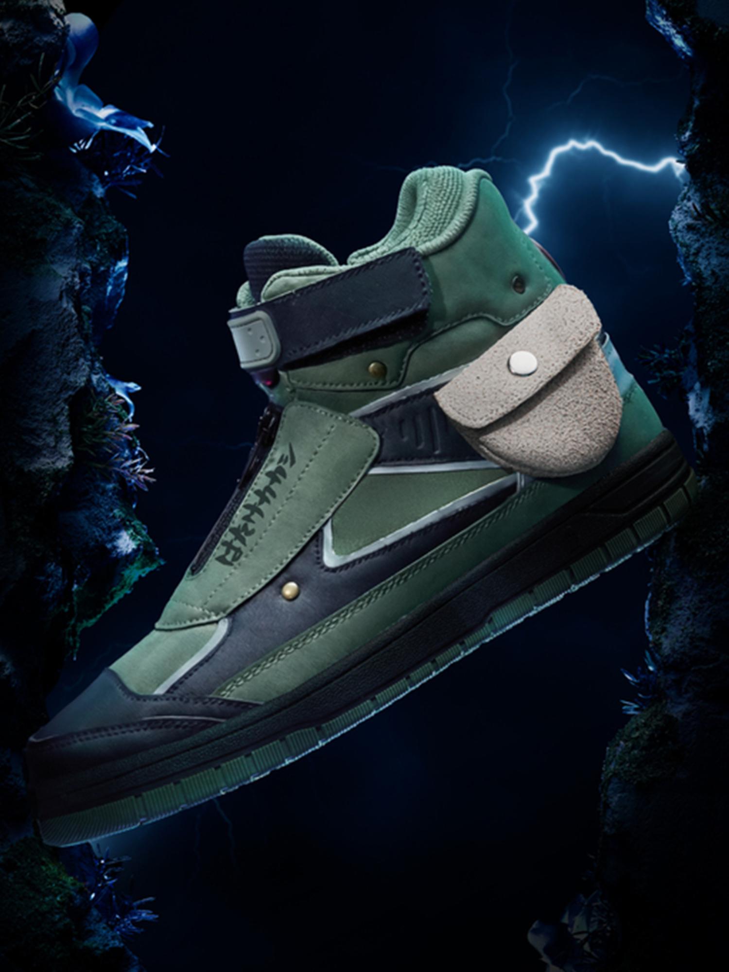 Buy The Souled Store Naruto Shippuden Kakashi Men Green Sneakers