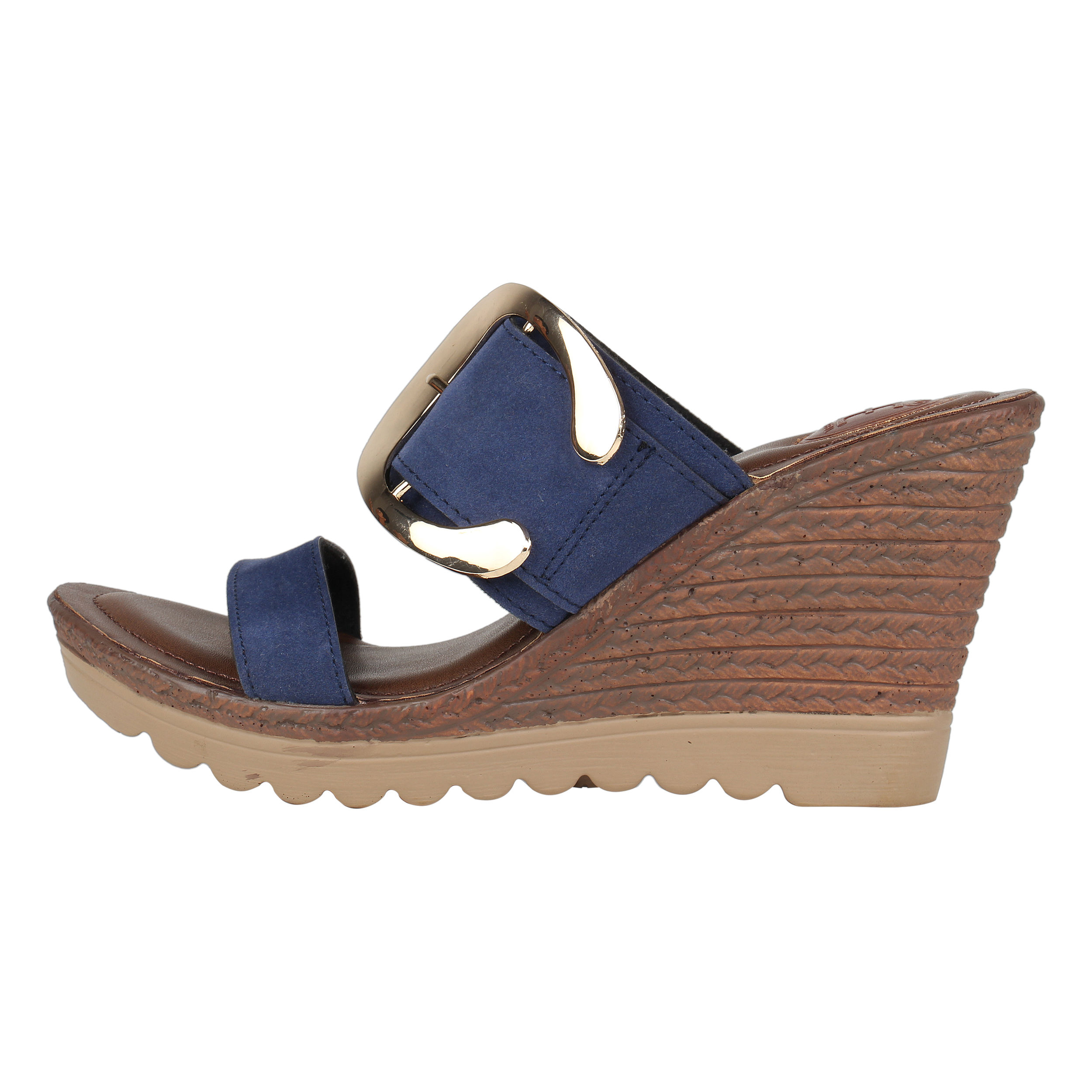 Catwalk best sale blue wedges