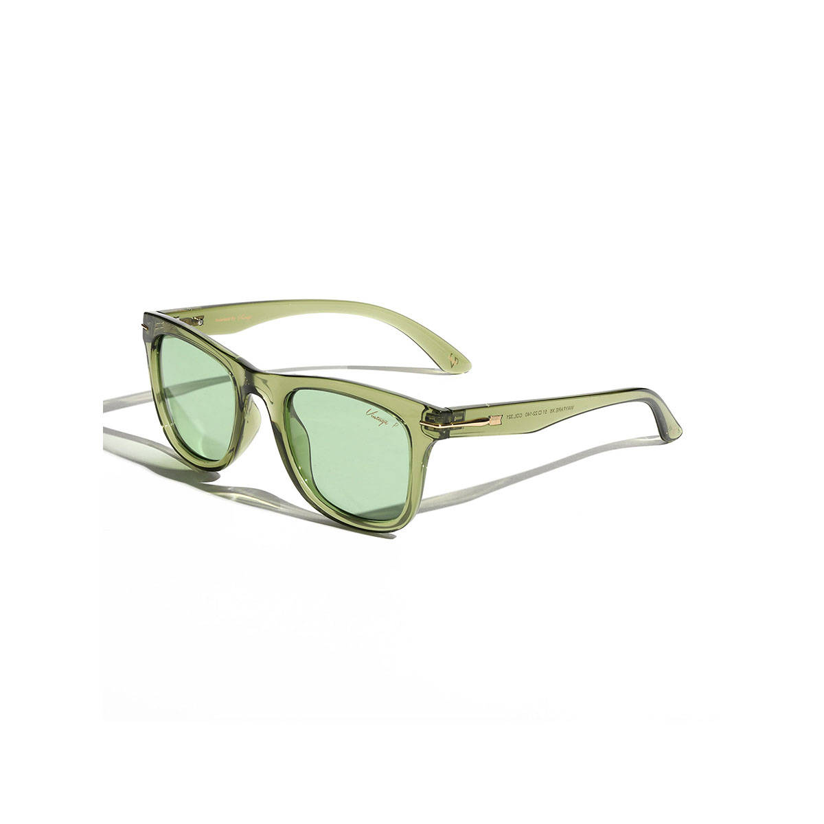 Vintage Unisex Green Sunglasses (Wayfare X6 Col 321) (51)