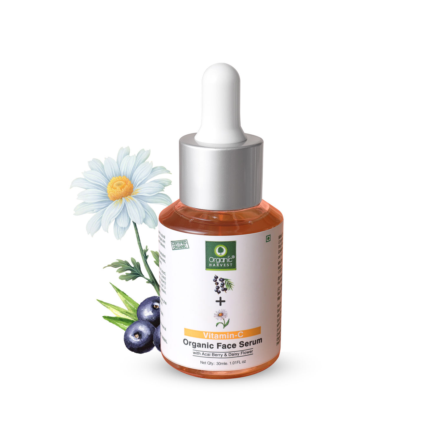 Organic Harvest Organic Face Serum - Vitamin C: Buy Organic Harvest ...