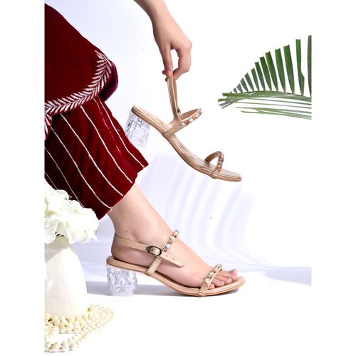 Heel Sandals Rhinestone Gold Heels Steve Madden Rhinestone