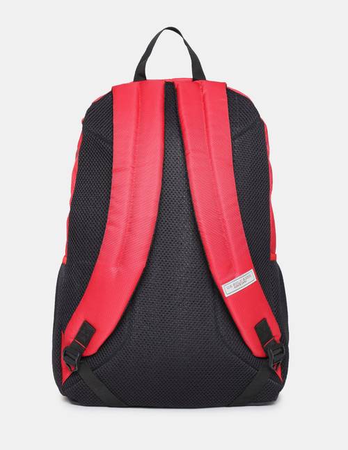 Buy U.S. Polo Assn. Red Striped Tape Laptop Backpack Online display picture 1