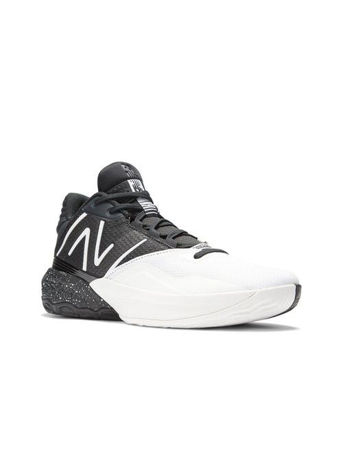 New Balance Men's Bb Two Way Fuelcell Black White Basketball Shoes