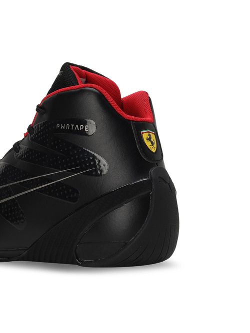 Buy Puma Ferrari Carbon Cat Mid Unisex Black Sneakers Online