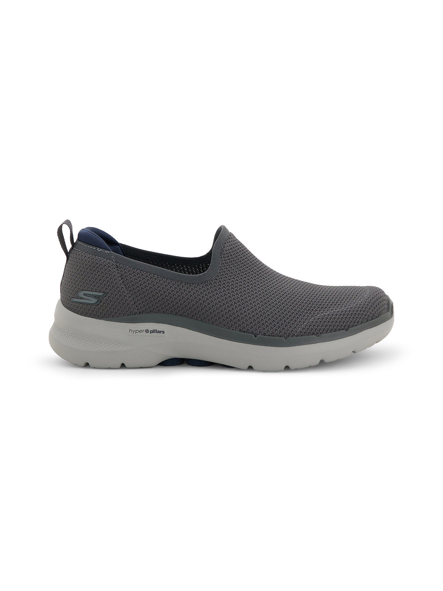 Buy SKECHERS Go Walk 6 First Cl Charcoal Slip on Online