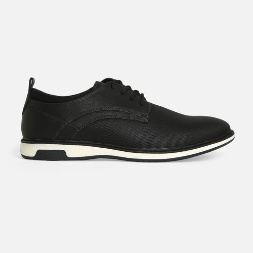 Buy Aldo Karson Synthetic Black Textured Oxford Casual Shoes Online