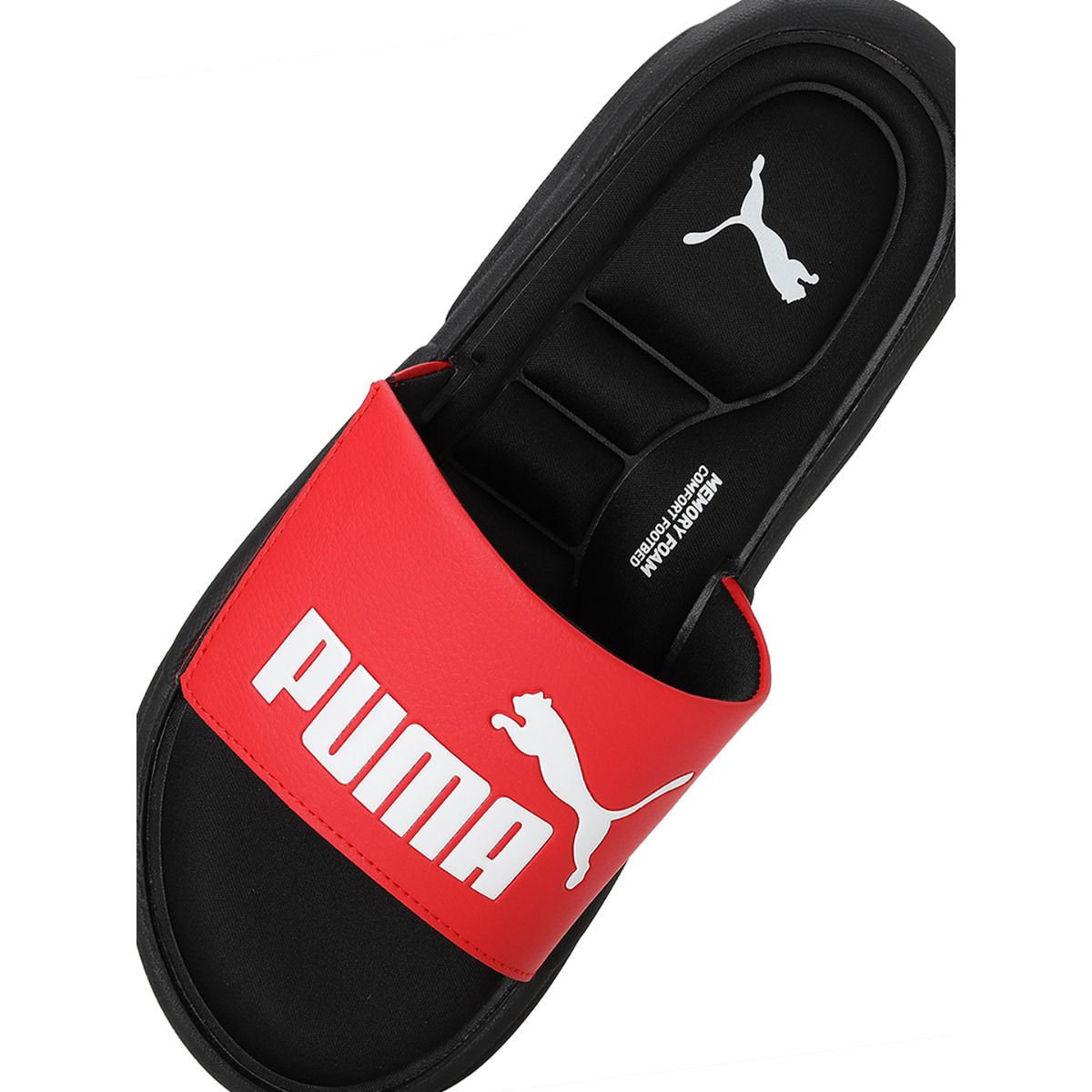 Buy Puma Royalcat Memory Foam Mens Black Sliders Online