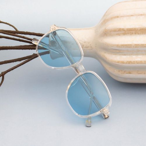 Buy TED SMITH Unisex Polarized UV Protection Candy Blue Lens