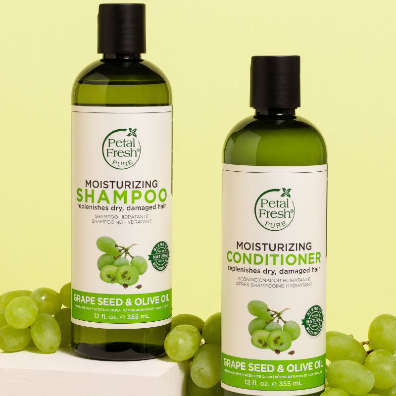 Buy Petal Fresh Pure Grape Seed & Olive Oil Moisturizing Shampoo Online
