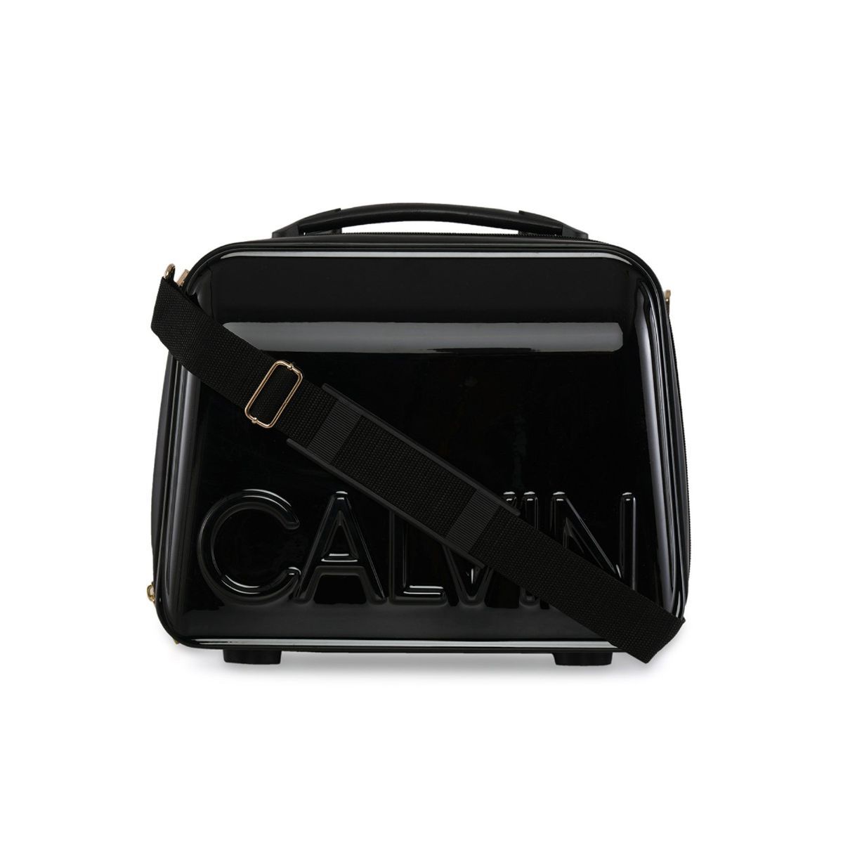 Buy Calvin Klein PHYSIQUE Black Color ABS Material Hard BEAUTY CASE ...