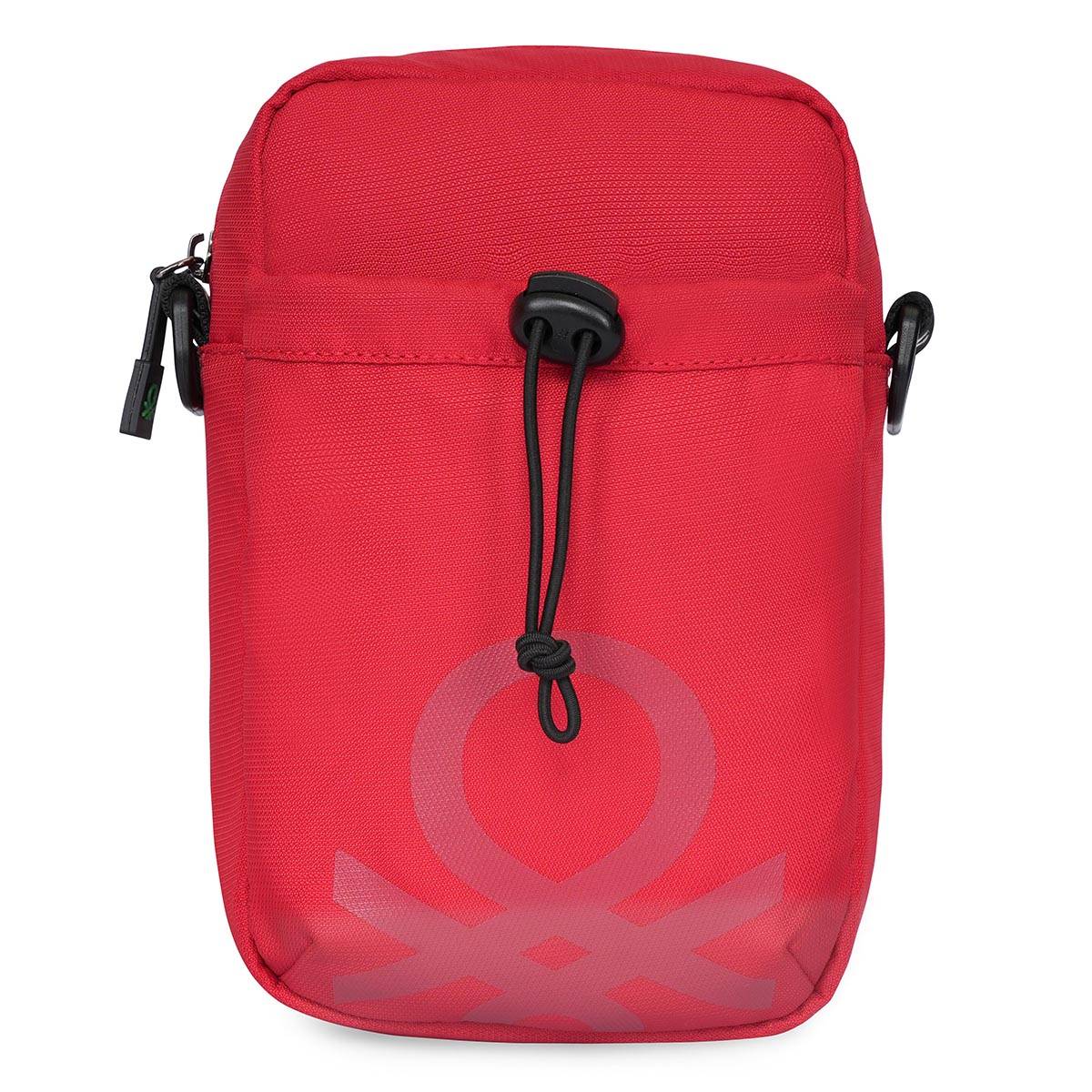 United Colors of Benetton Unisex Polyester Crossbody Bag - Red