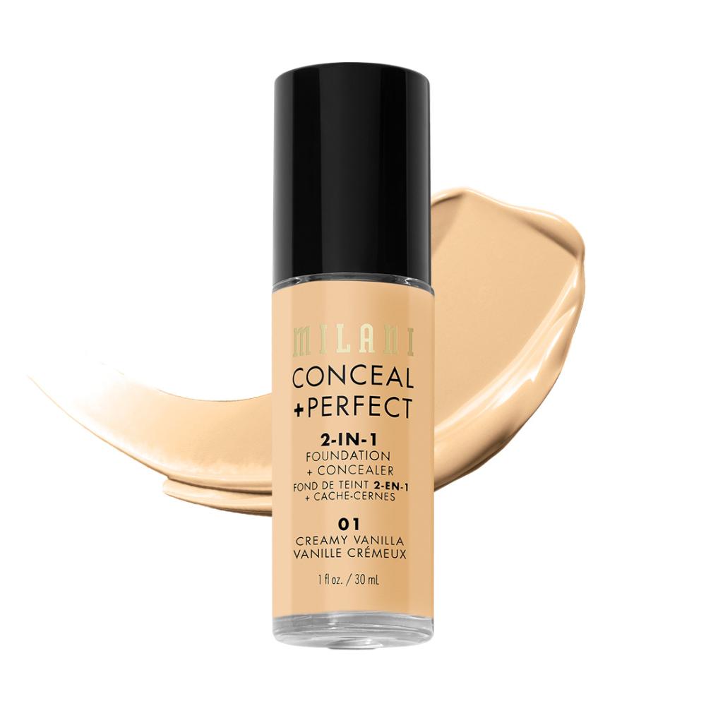 Milani Conceal + Perfect 2-In-1 Foundation + Concealer - 01 Creamy Vanilla