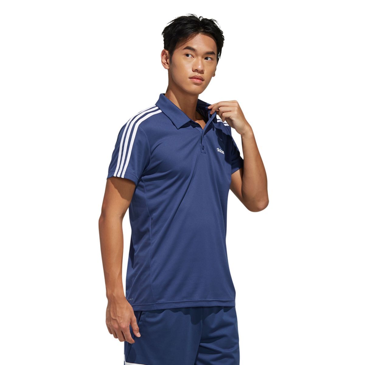 Adidas d2m hotsell 3s polo