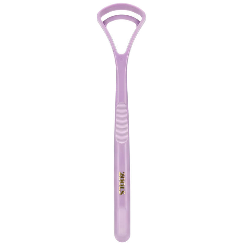 Midazzle Dual Action Plastic Tongue Cleaner With Handle For Fights Bad Breath & Oral Health Care