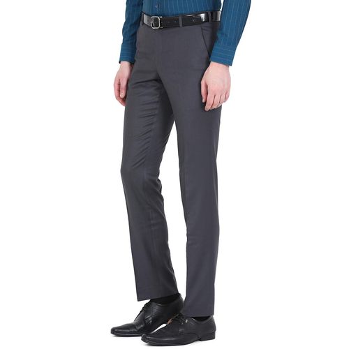 Buy METAL Solid Rayon Formal Pant for Men