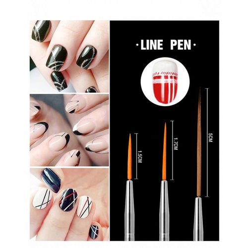 Bronson Professional Nail Art Kit Brush Set At Nykaa, Best Beauty Products Online