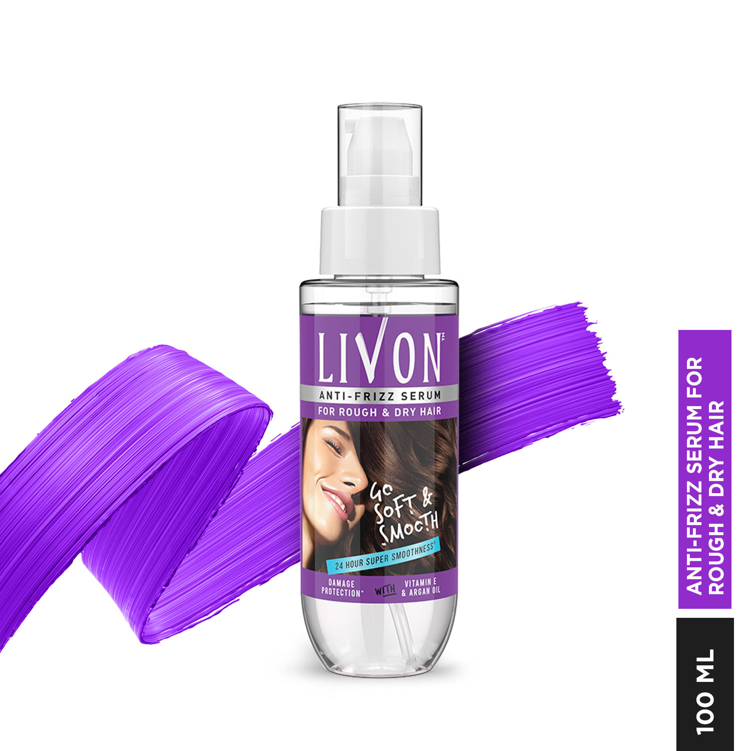 Livon Hair Serum Spray for Smooth Frizz free  Glossy Hair on the go 50ml