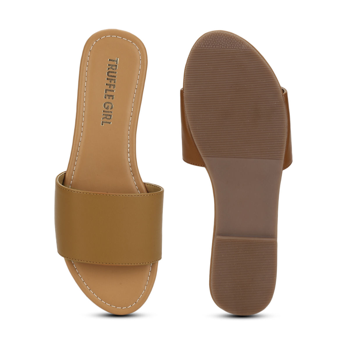 Dune - Brown Leather Sandals | ALOHAS