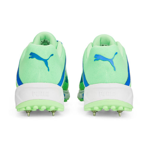 puma green cricket shoes