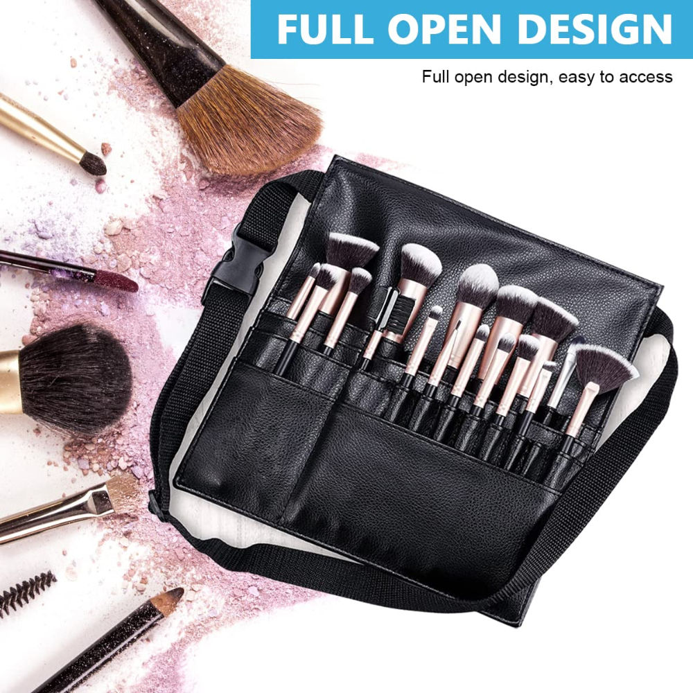 Buy MONSTINA Makeup Brush Organzier Bag,High Capacity Portable Stand-Up  Makeup Brush Holder,Professional Artist Makeup Brush Sets Case Waterproof  Dust-proof Makeup Brush Cup Online at Lowest Price Ever in India | Check  Reviews