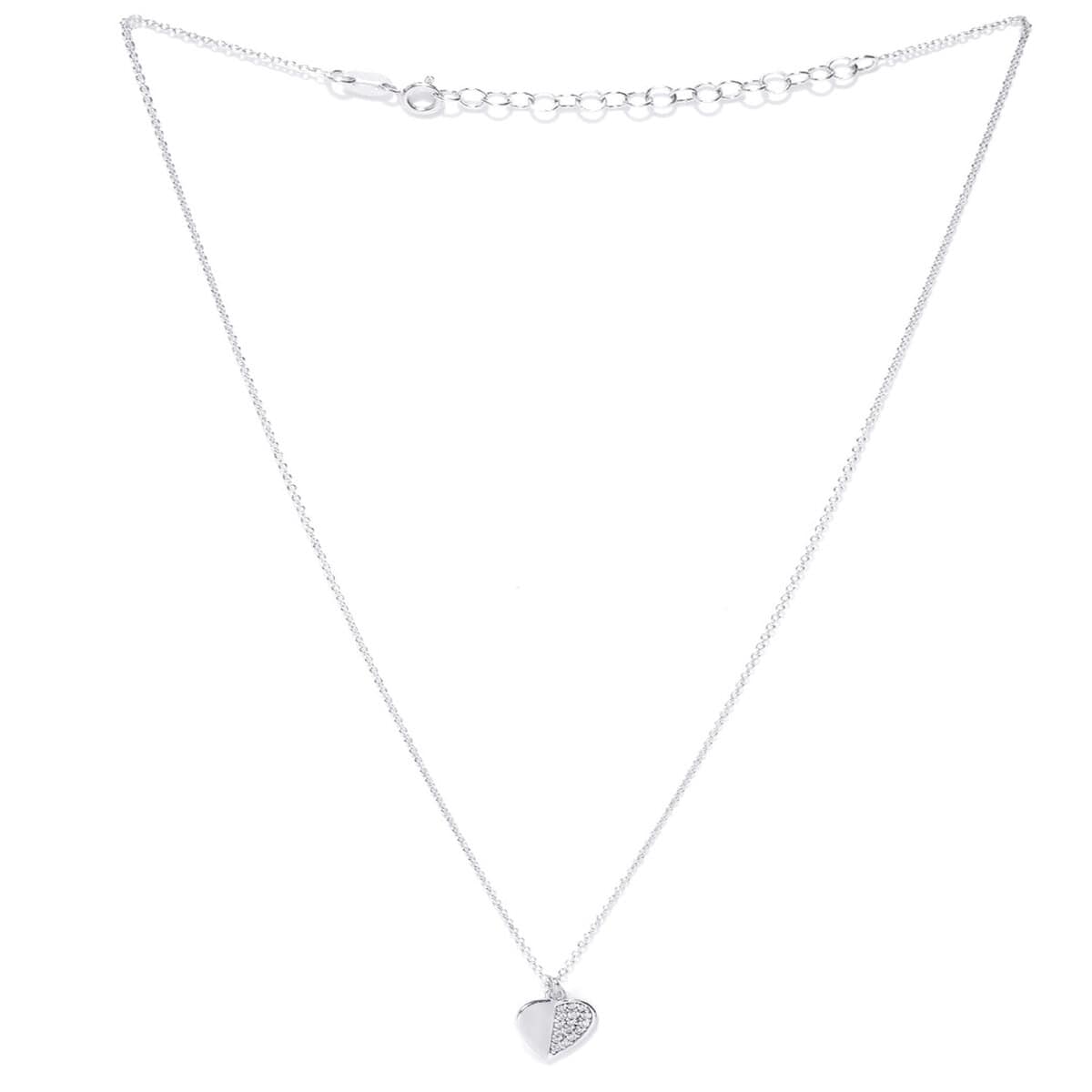 Carlton London Fashion Jewellery Silver Necklaces
