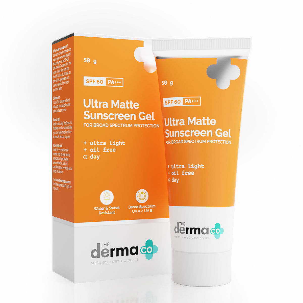 The Derma Co. Ultra Matte Sunscreen Gel With SPF 60 PA+++