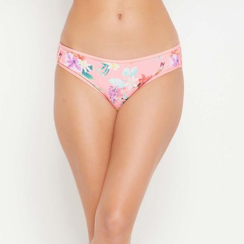 Buy CLOVIA Floral Viscose Low Rise Women's Bikini Panties