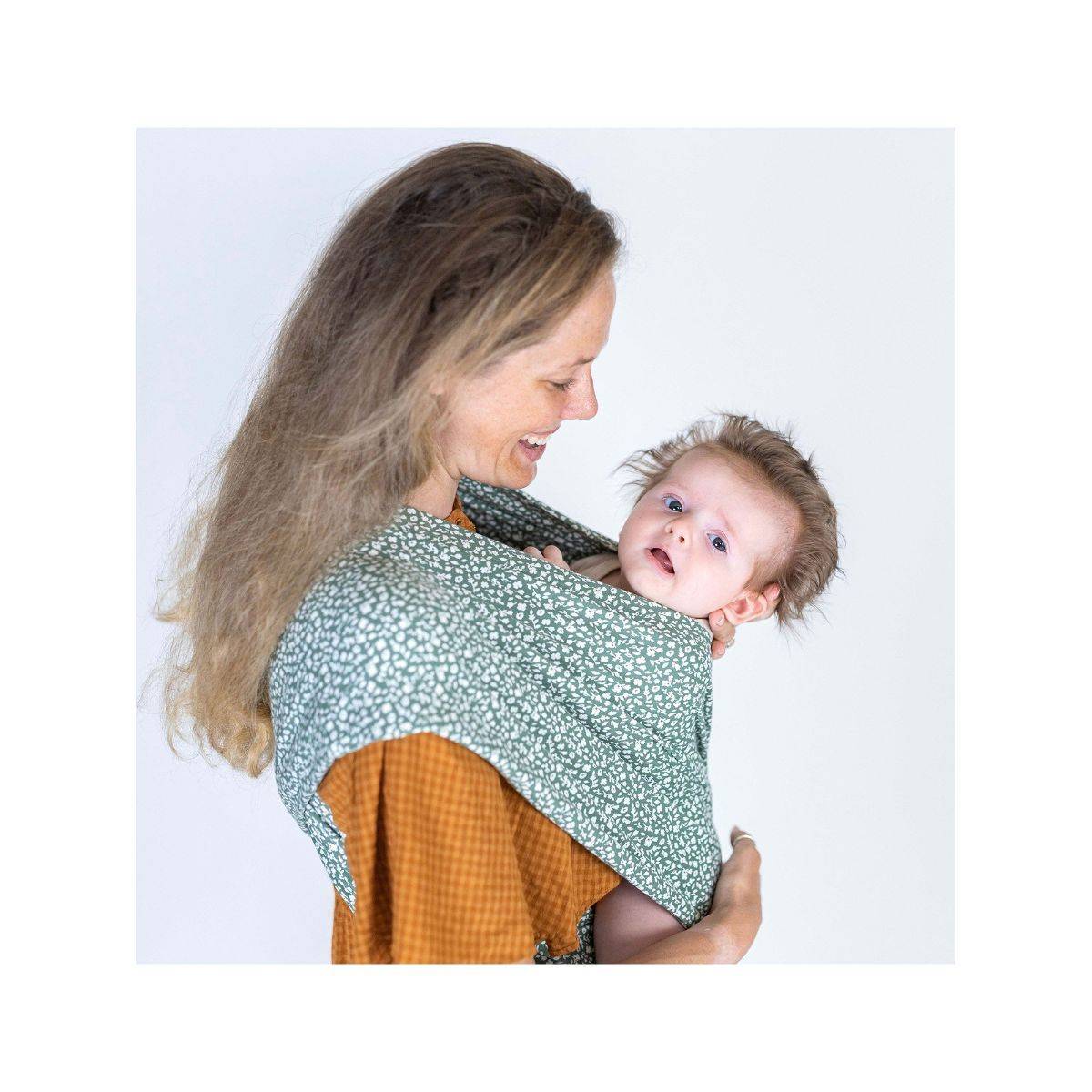 Masilo Godilo Ergonomic Organic Cotton Baby Carrier Wrap Foliage