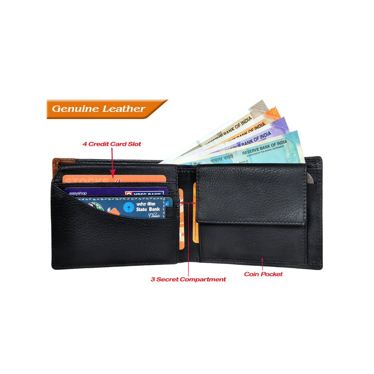 Buy Allen Cooper Leather Wallets For Men Online