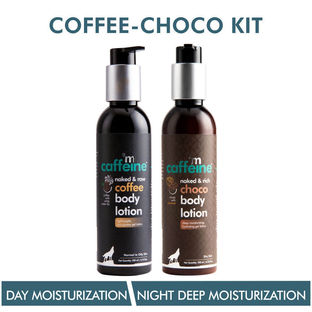 MCaffeine Coffee & Choco Kit - Day & Night Deep Moisturization
