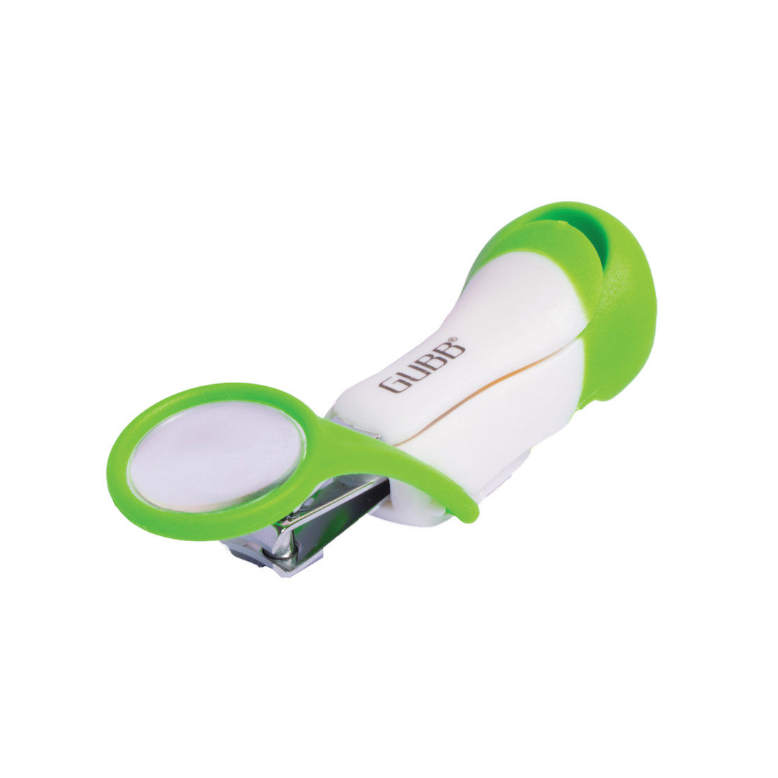 GUBB Baby Nail Cutter for Infants/New Born/Toddlers with Magnifying Glass (Green)