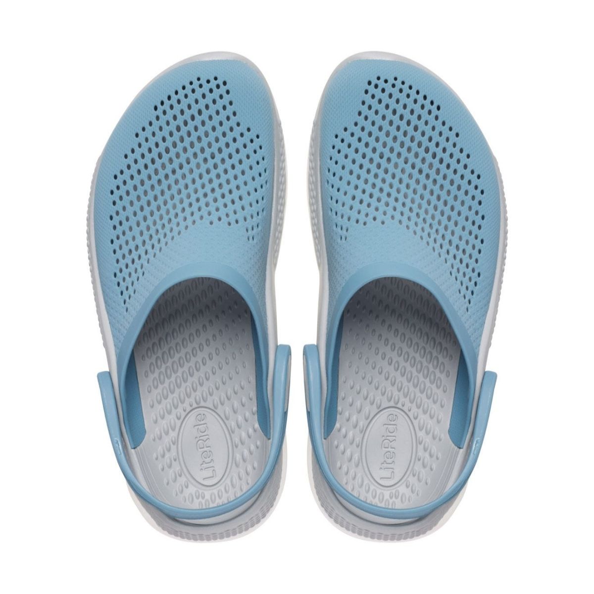 Crocs Literide Blue Unisex Adults Detailing Clog: Buy Crocs Literide ...