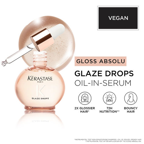 Kerastase Gloss Absolu Anti-Frizz Glaze Oil Drops For Bouncy & Glossy Hair