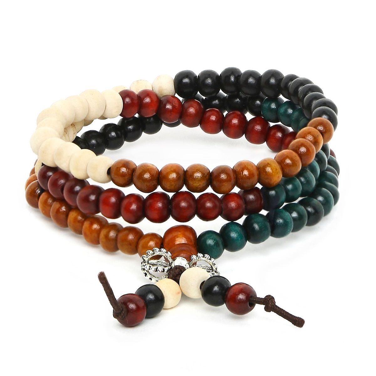 108 Mala Beads with White Howlite Stones Stunning Meditation Mala with  Charm Japa Mala Prayer beads  BrahmatellsStore