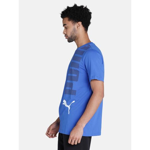 Puma Lab Ess Logo Online T-shirt Buy Mens Blue